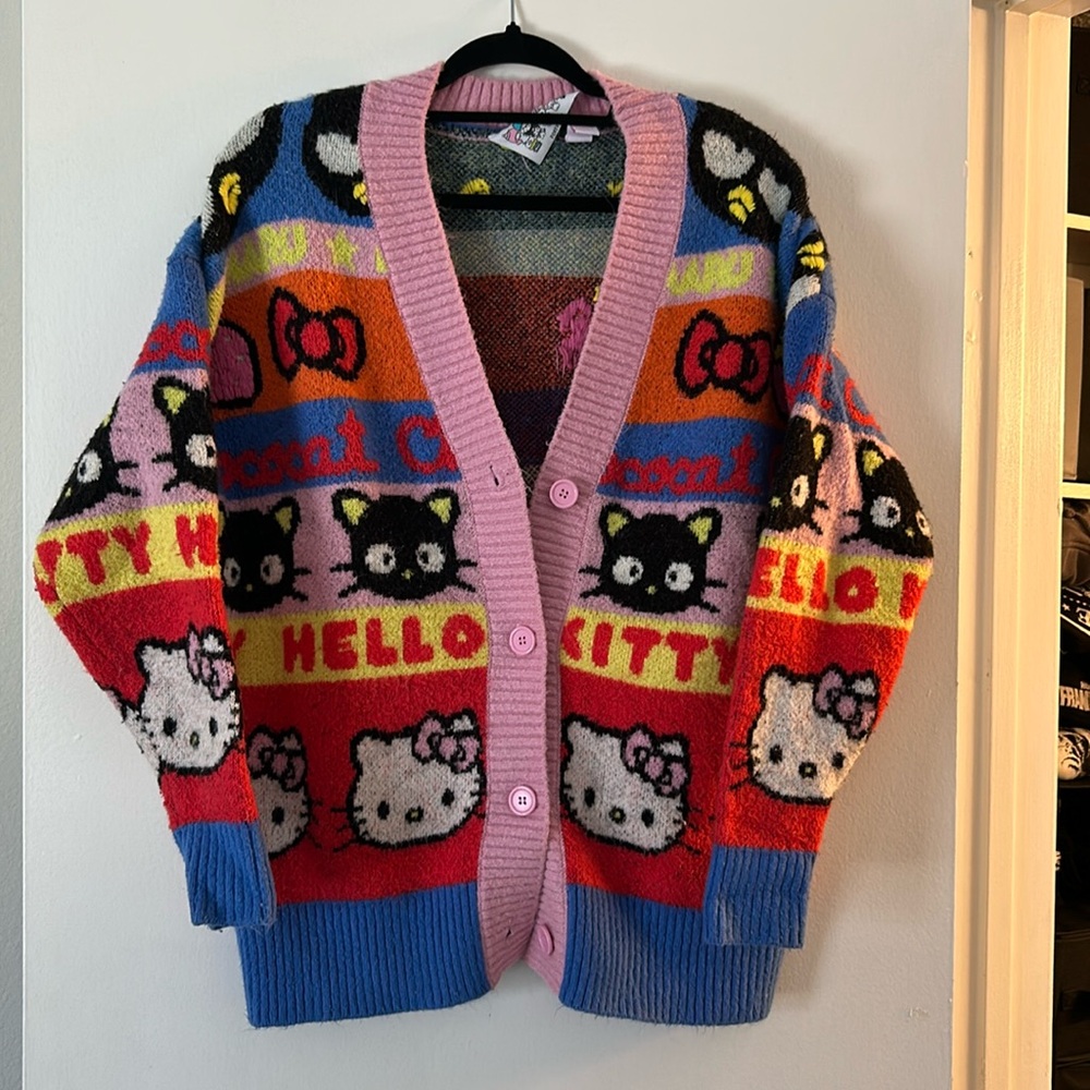 Hello Kitty Sweater Cardigan